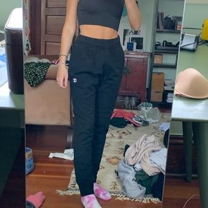 Black champion sweatpants